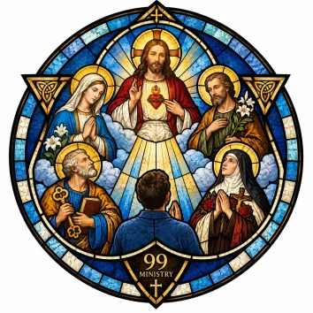 Praying to the Saints - Color